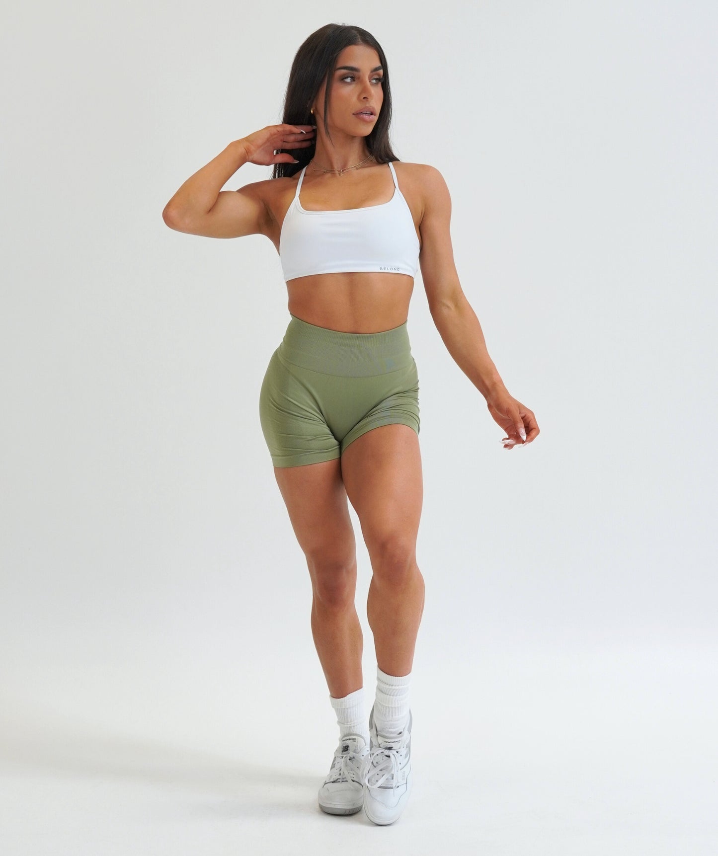 Sculpt Seamless Shorts Oasis Green