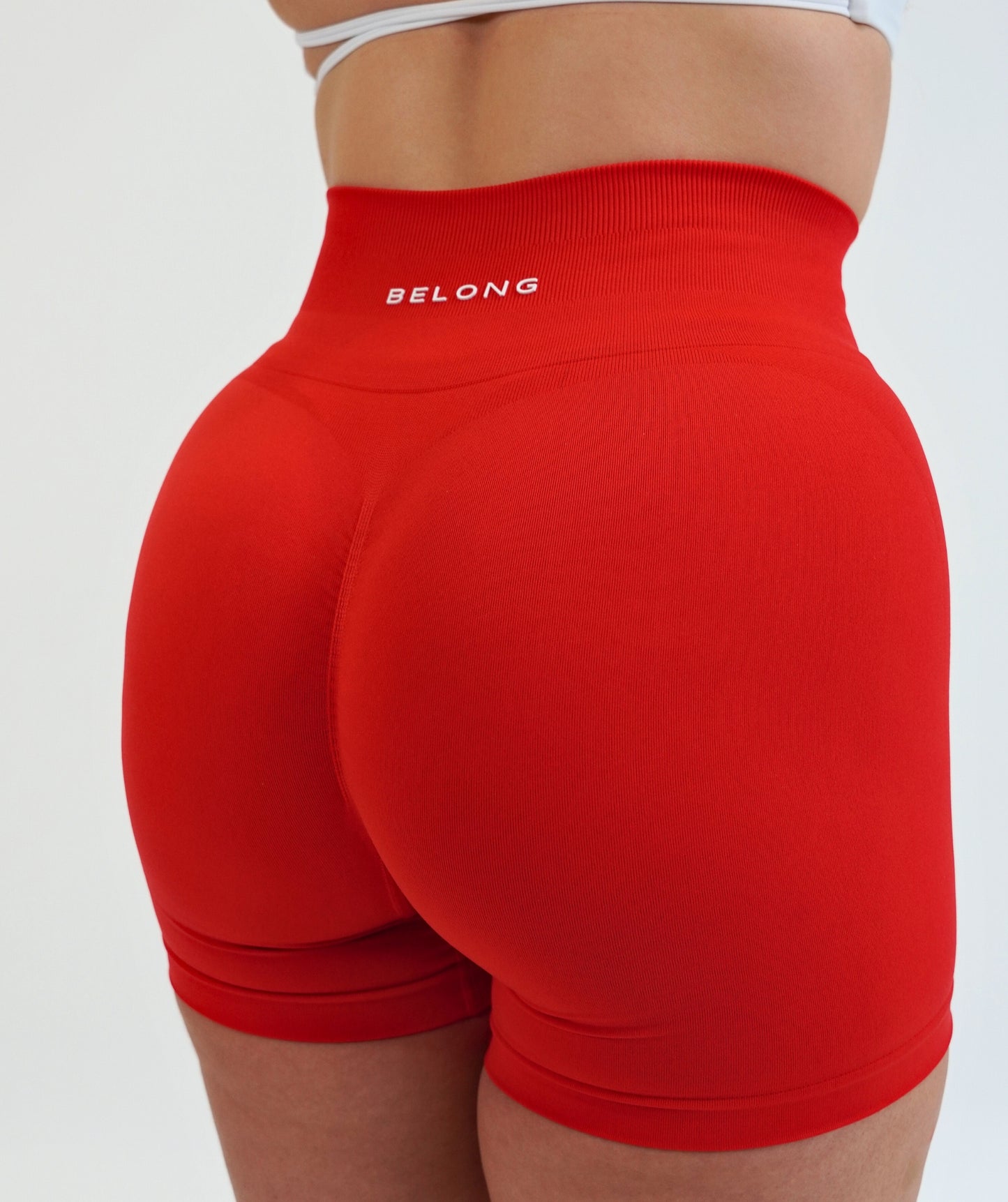 Sculpt Seamless Shorts Sunset Red